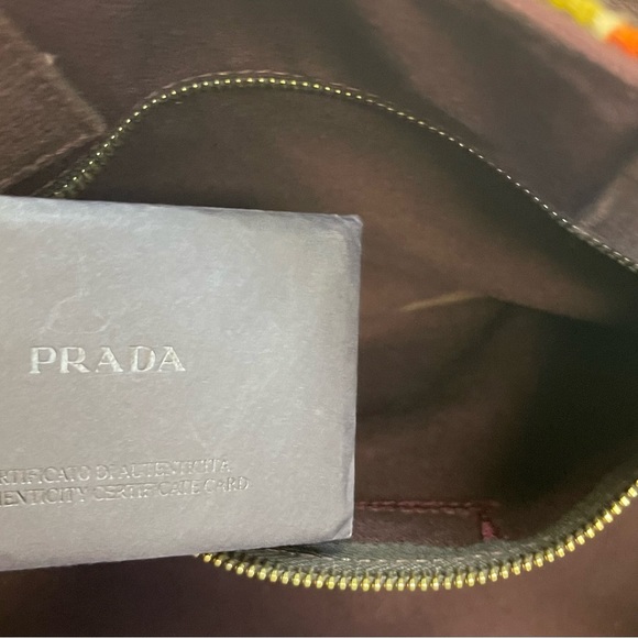 Prada Canapa Stampata Giallo Soho Tote - Picture 9 of 9